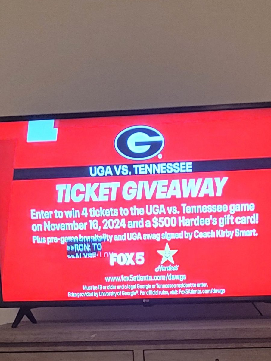 mondra_long's tweet photo. Enter for Georgia vs Tennessee tickets https://t.co/Gm34AgOQF5
