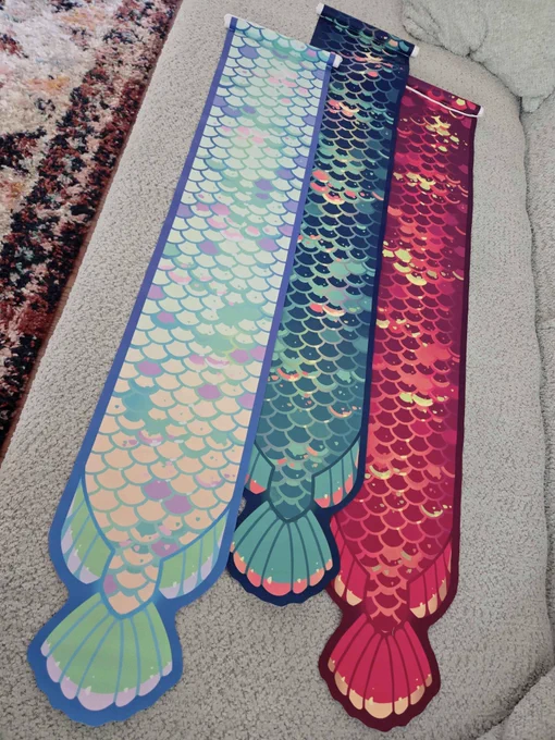 I think I went a little nuts with these pin banners  