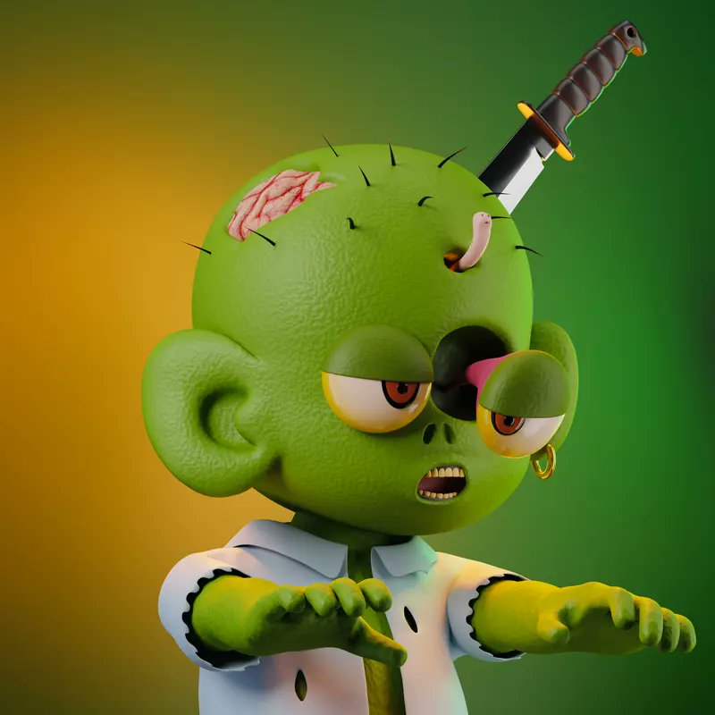 SantiagoBenzi's tweet photo. @TMKNFT Happy Halloween 🎃 From SpookyKiddos🧟♂️🧠🍭#TMKNFT #crofams https://t.co/zZklb7ooj0