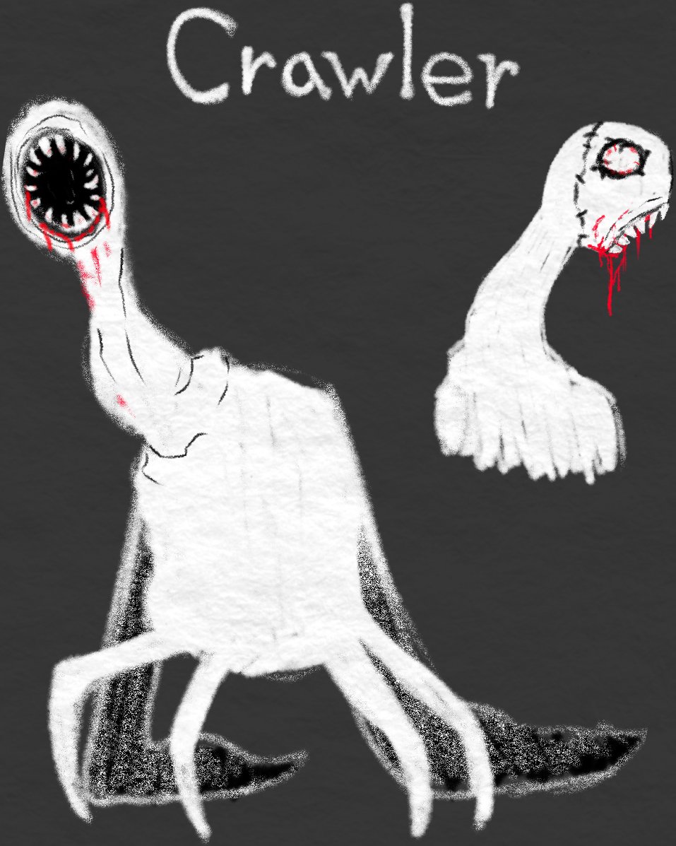 SimplySaph00re's tweet photo. It lurks within my dreams. it follows me but cannot see.

Crawler, that's what they are. https://t.co/i4Mik2lYDN