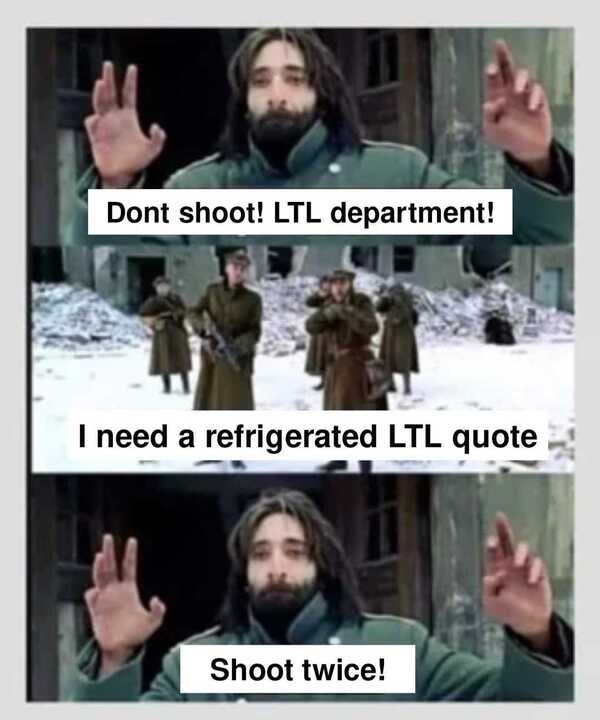 The only thing scarier than Halloween is a request for a refrigerated LTL quote