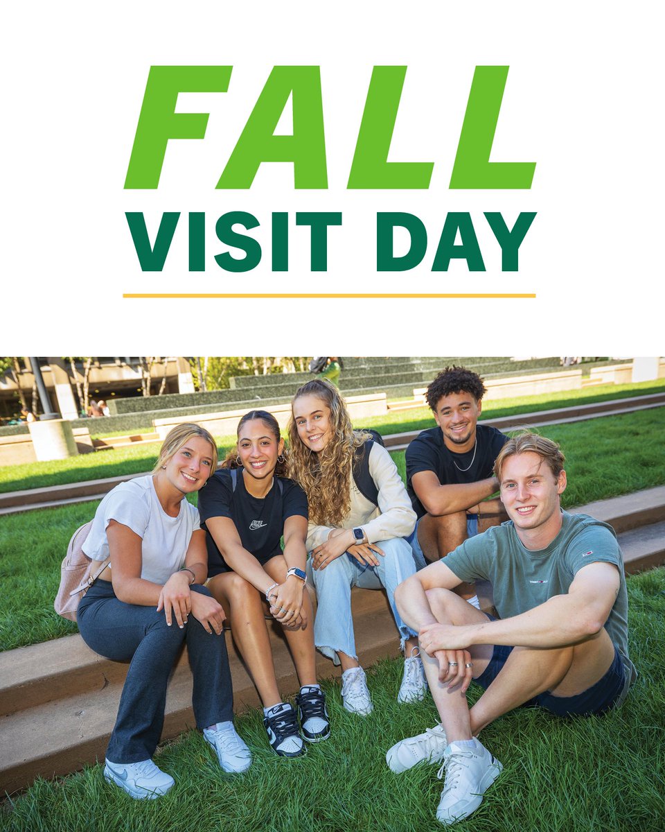 CLE_State's tweet photo. Our second and final Fall Visit Day is this Saturday, Nov. 2!
Events start at 9:30 a.m. and are on campus at CSU
URL to register: https://t.co/9lIqm6cjdx
#weareclestate #clestate #fallvisitday #csucampus https://t.co/JrV3QsAPL4