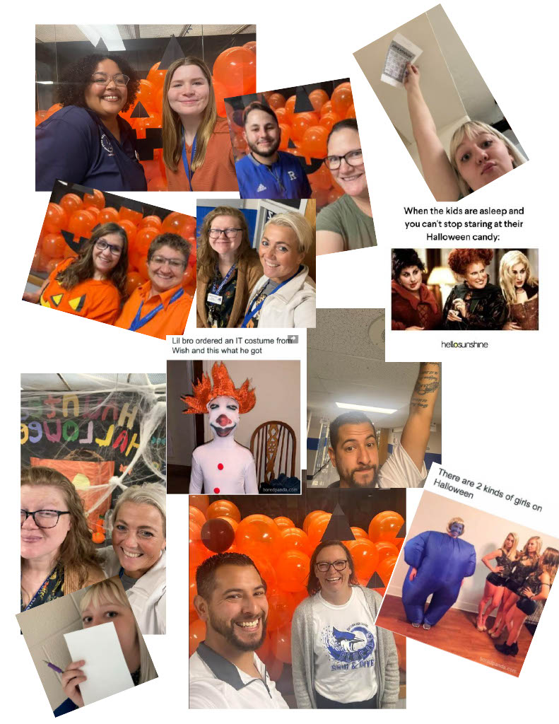 RaytownHigh's tweet image. Halloween Bingo was hosted by the RHS Wellness committee kept the teachers busy between parent visits!