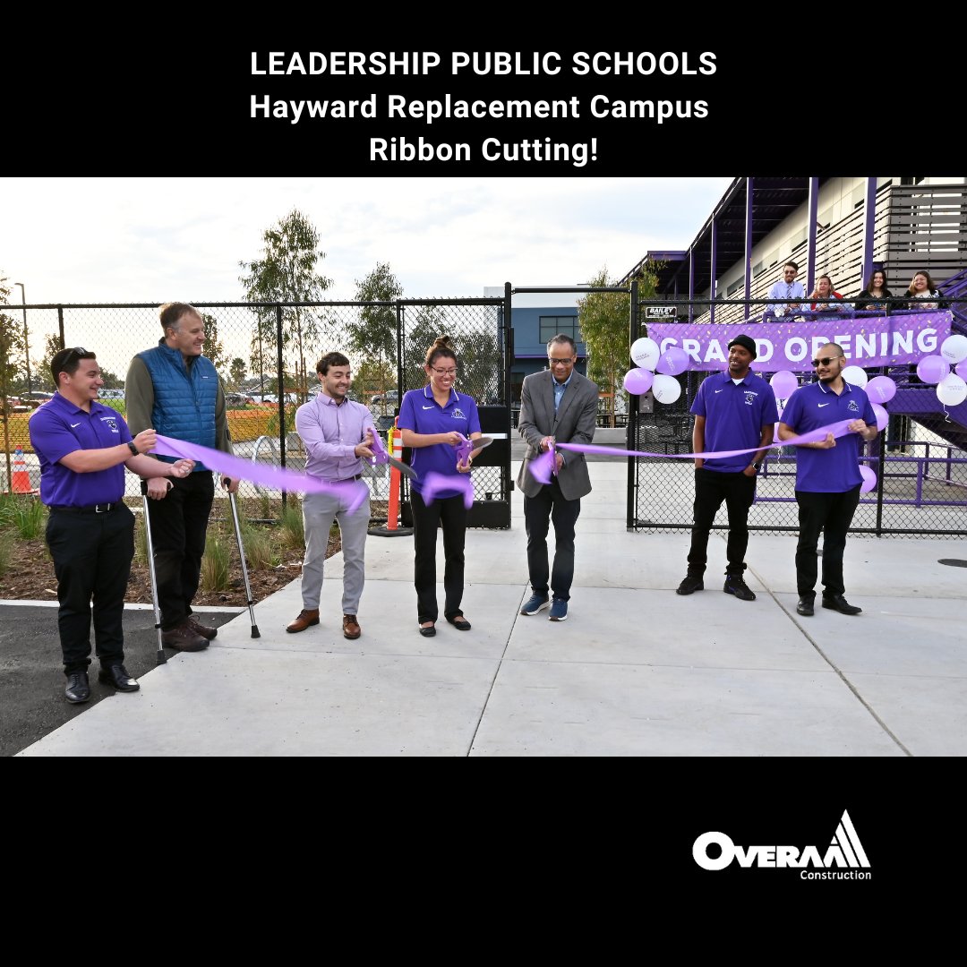 OveraaConstruct's tweet image. Congratulations to  @leadps on the grand opening of its new school campus! This Overaa / @nollandtam  design-build project consisted of the design and construction of an all-new two-story classroom building + renovations &amp;amp; modernizations to existing buildings.

#designbuild