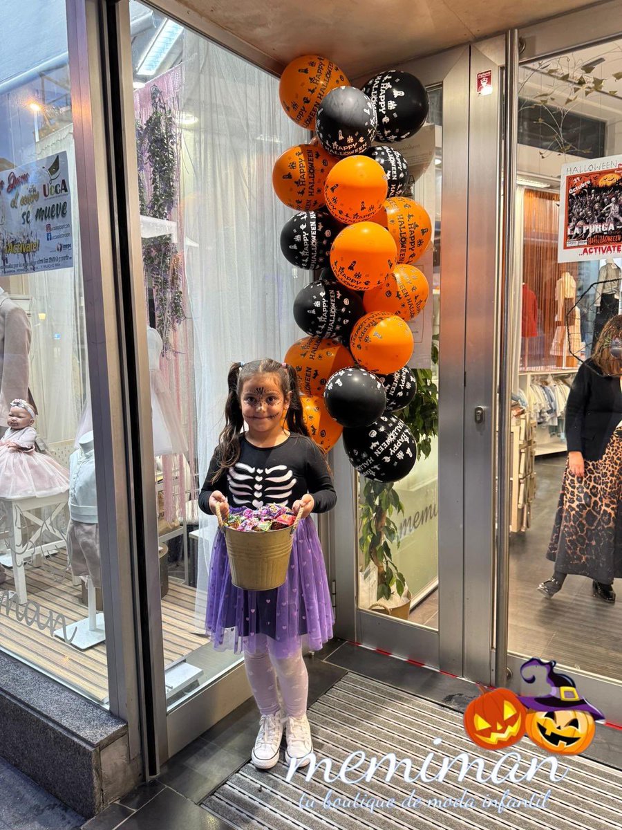 memiman_'s tweet photo. ¿Truco o trato? 🎃🎃🎃 En @memiman_ tu boutique de moda infantil en #Alcorcón #Halloween  #niños #halloween2024 https://t.co/I6lO0KaD79