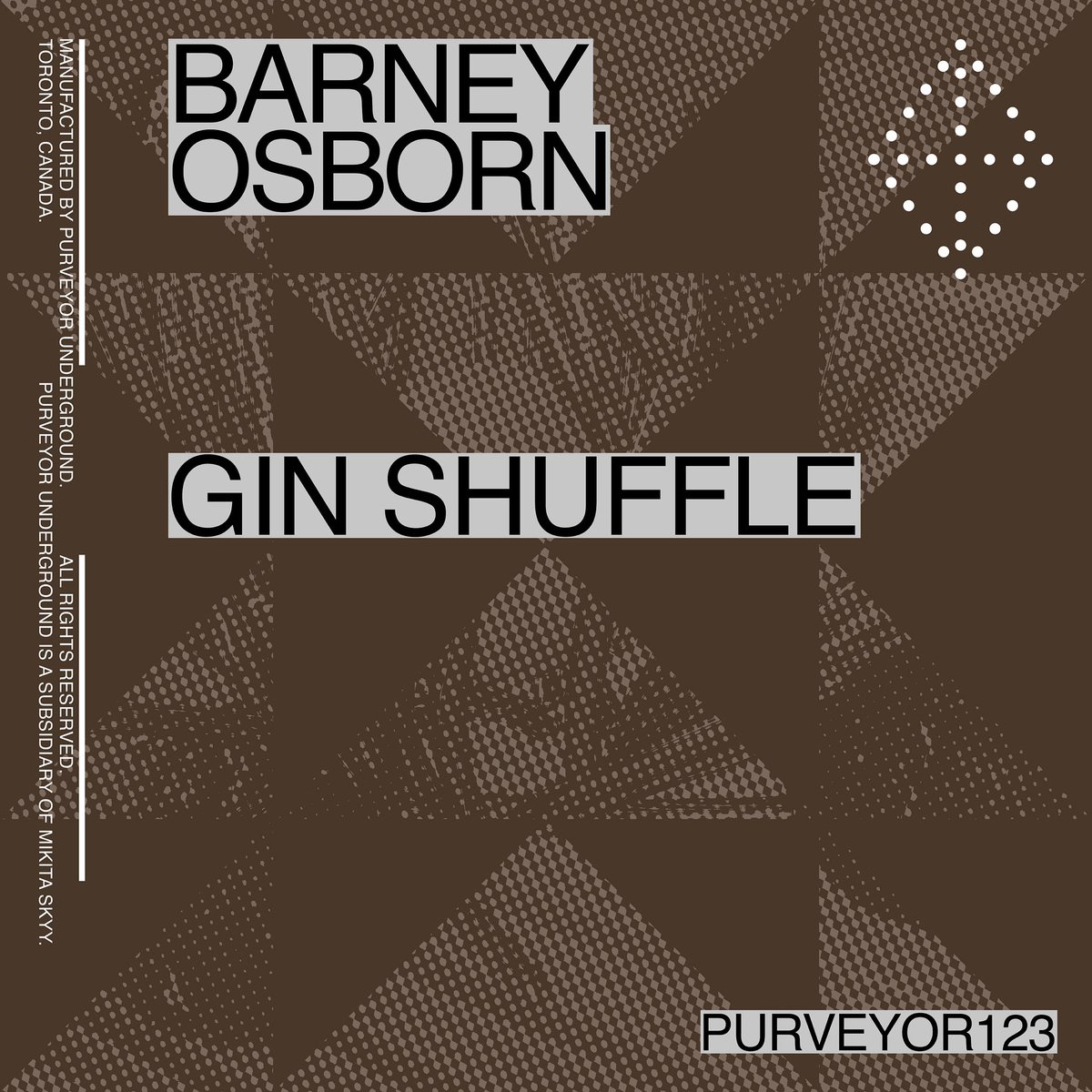Dropping next Friday on <a href="/PurveyorUndgrnd/">Purveyor Underground</a> 

Excited to announce my second release on Demuir’s Purveyor Underground label ‘Gin Shuffle’ will be available Friday the 8th of November <a href="/beatport/">Beatport</a> Exclusive.