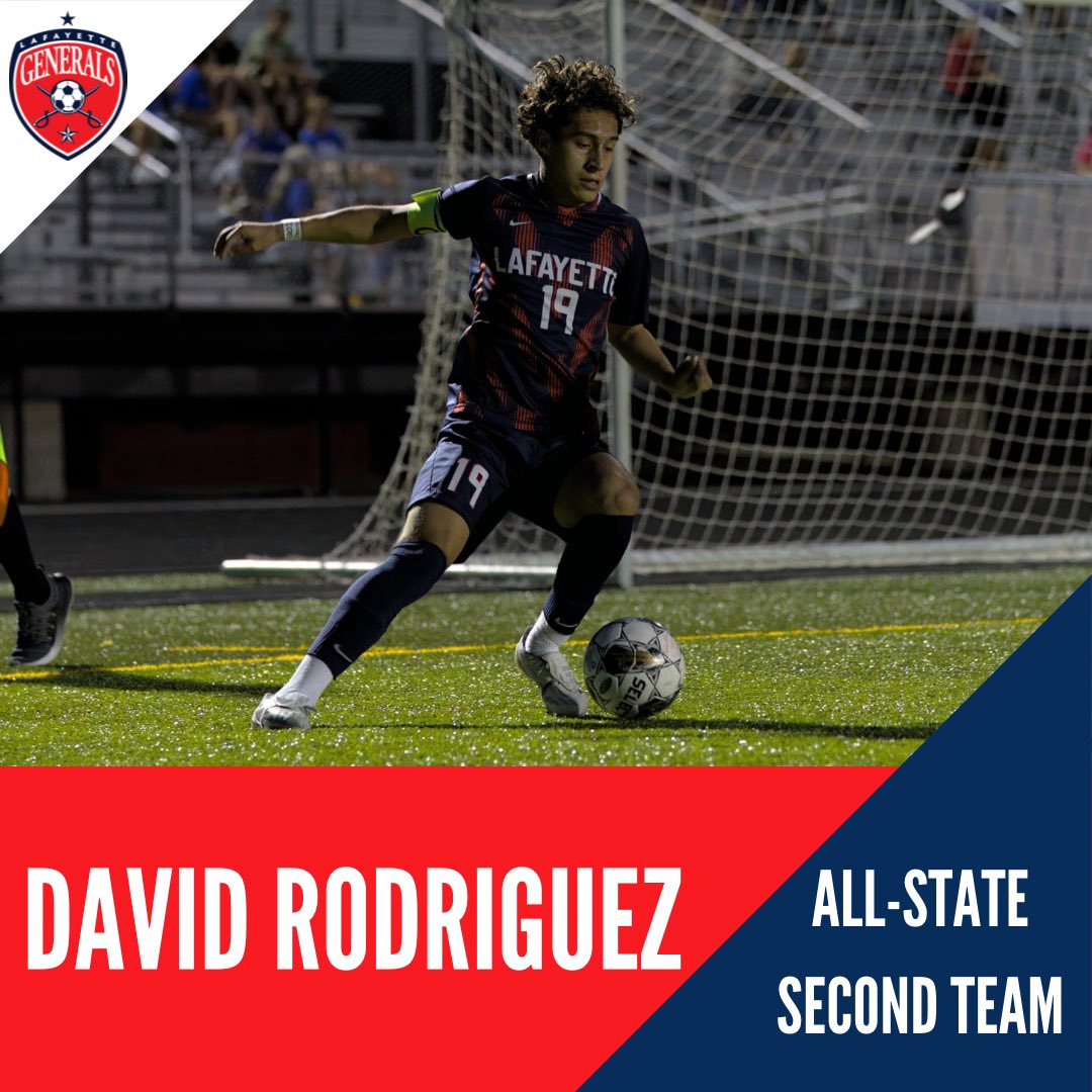 A big congratulations to our two All-State selections! Junior Max Jacobs was selected to the first team, and senior David Rodriguez was selected to the second team. Great season fellas! #lafamilia