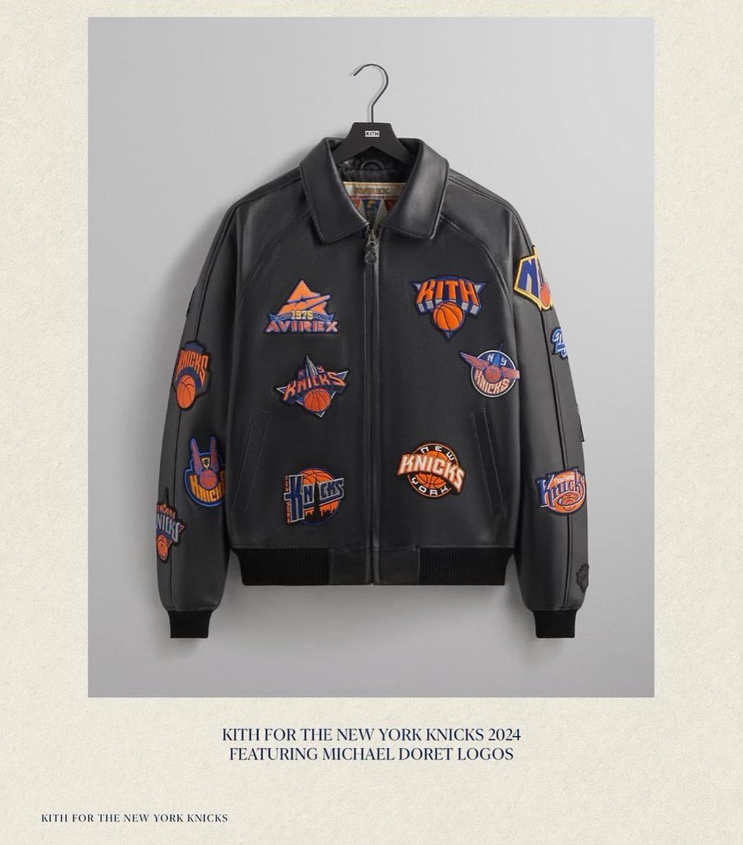BigKnickEnergy_'s tweet photo. KITH KNICKS JACKET 🔥🔥 https://t.co/cn7LK9q3sO