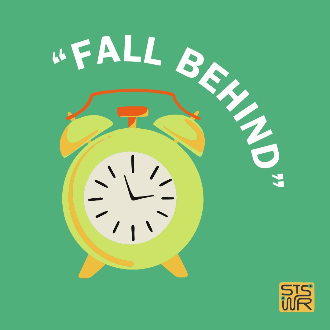 Don't forget! This Sunday November 3, it is time to change your clocks back 1 hour for Daylight Savings Time! ⏰ Make sure to adjust your alarms so students don’t miss the bus on Monday morning! 🚌 #STSWR