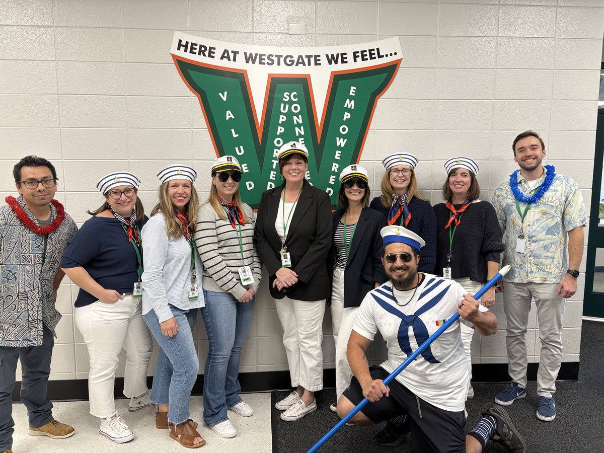 Westgate Cruise Ship 2024. Best office staff ever! ⁦<a href="/AHSD25Westgate/">Westgate Elementary</a>⁩