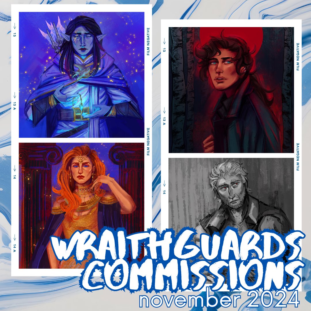 wraithguards's tweet image. hi! i’ve been in Medical Hell recently &amp;amp; under a lot of financial strain, so i’m opening comms. 4-5 slots, dm me if you’re interested! 🌟🩵 please consider donating to my ko-fi linked below otherwise, i can use all the help i can get. more examples of my work below ⬇️