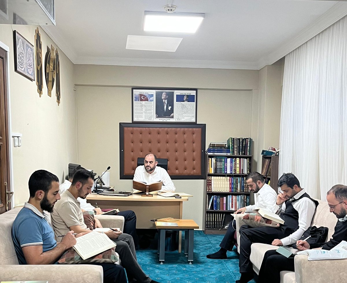 Şerhu’l-Akâid dersinden hatıra.