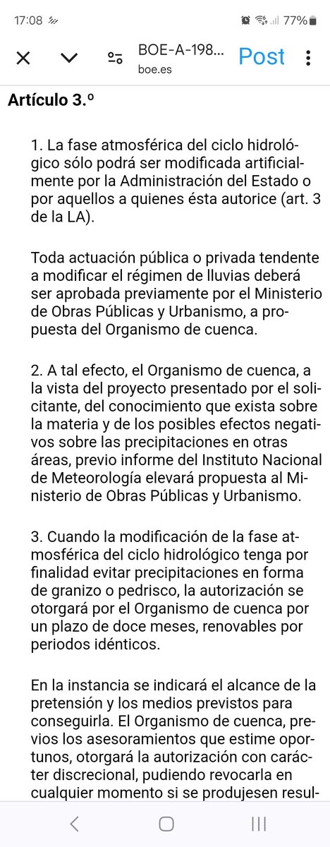 SpotCadiz's tweet photo. @glezjuanje Me gustaría saber que finalidad tiene estdwcrwto de la Ley de Aguas, decreto Ley publicado en el BOE desde 1986....
https://t.co/KXMI28aWQf https://t.co/tJBm5Rk03X