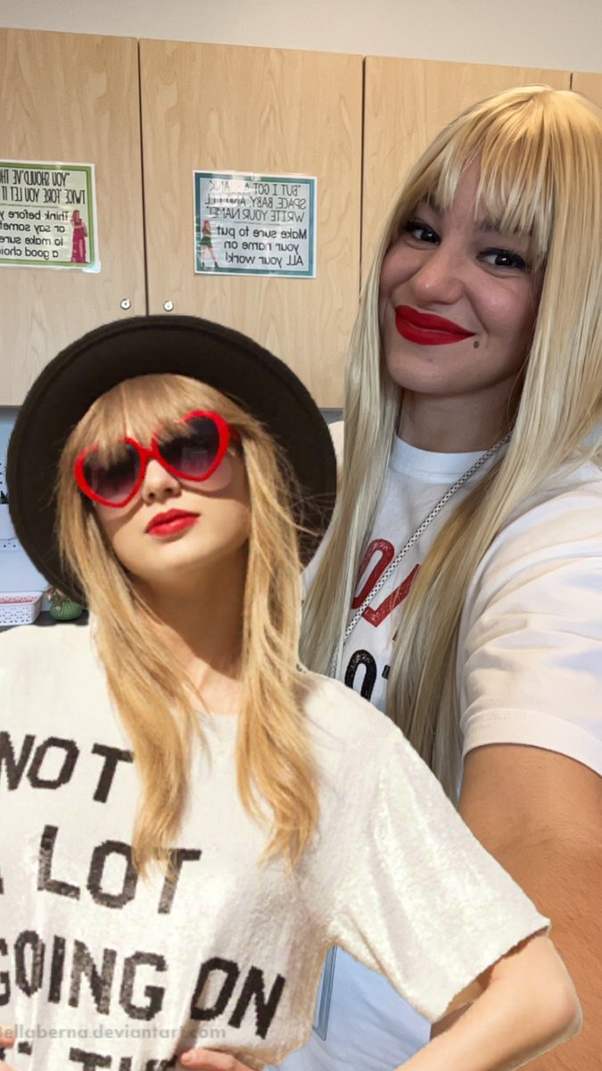 Today it’s Miss Swift, not Fulgenzio #swiftieteacher