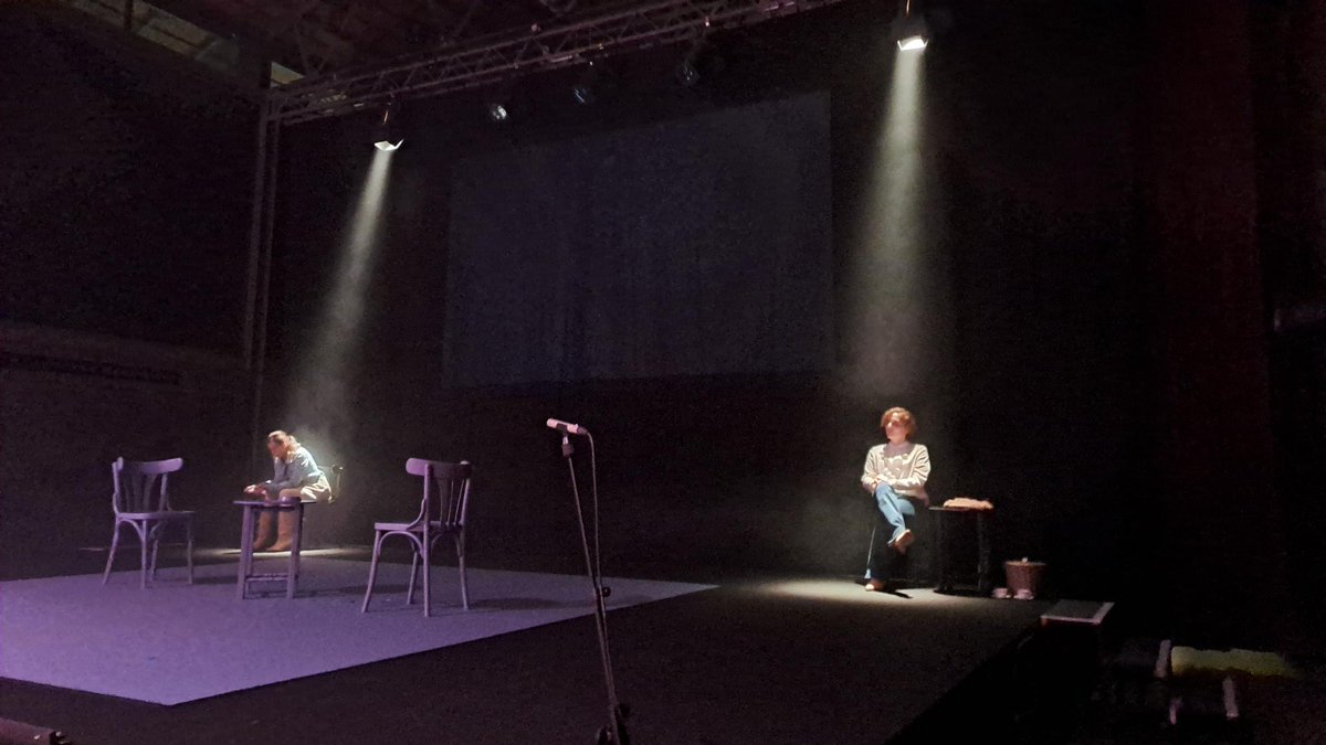 WIRE_eu's tweet photo. 🎭Last night's premiere of #Caure (#ToFall) at @ElBornCCM was a success!
♀️Inspired by @WIRE_eu, the play honors the brave #women who resisted #totalitarian #regimes across #Europe.
 🙏Thanks to @adhoc_cia for sharing this powerful story with respect &amp; hope: “You are not alone”. https://t.co/fiFPj5ZXHM