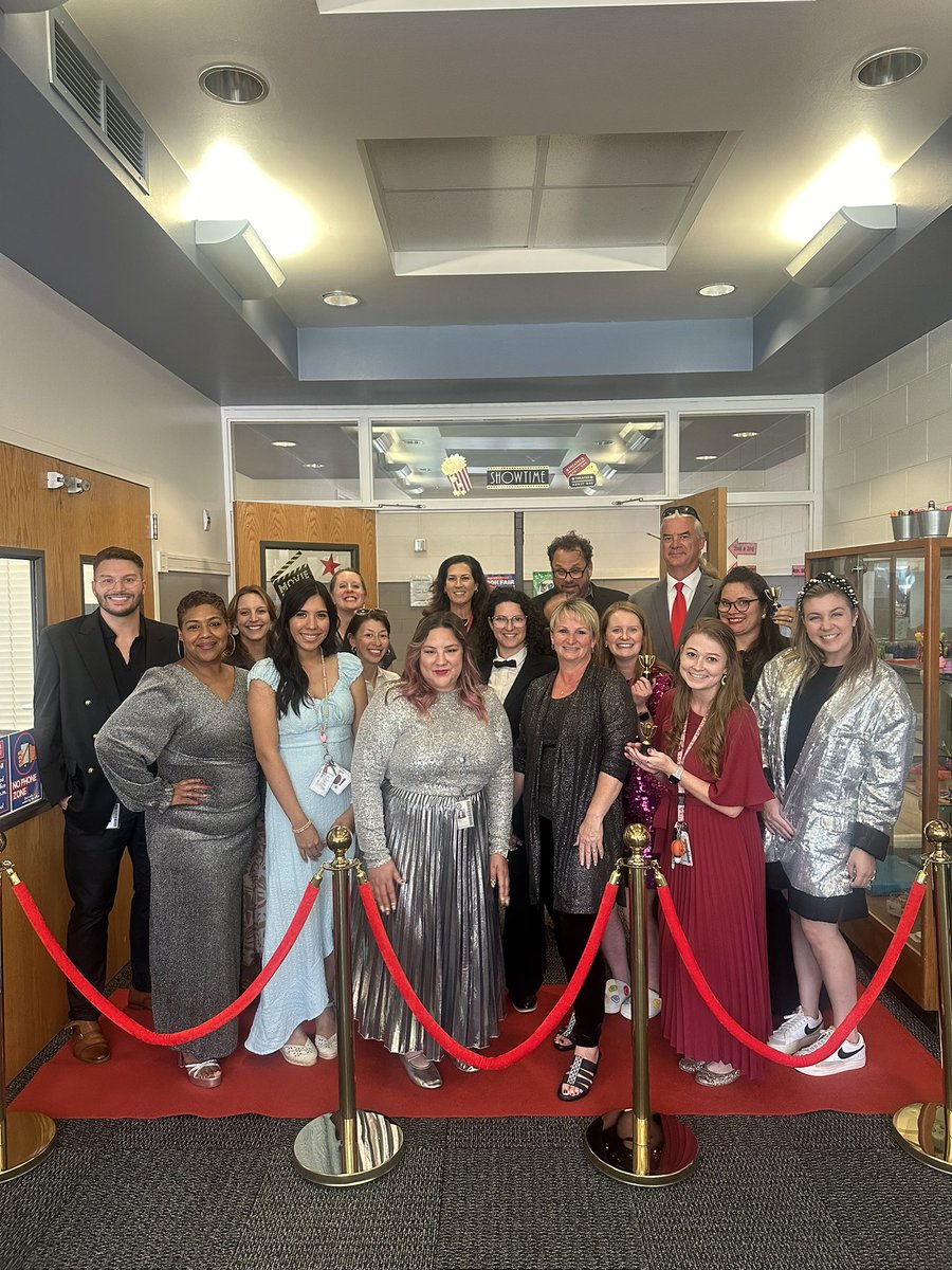 TerraceTigers's tweet photo. Terrace teachers started RRW off by walking the red carpet in style!! #RISDBeTheOne #terracetigers 🏆 https://t.co/qSPH6vYGnB
