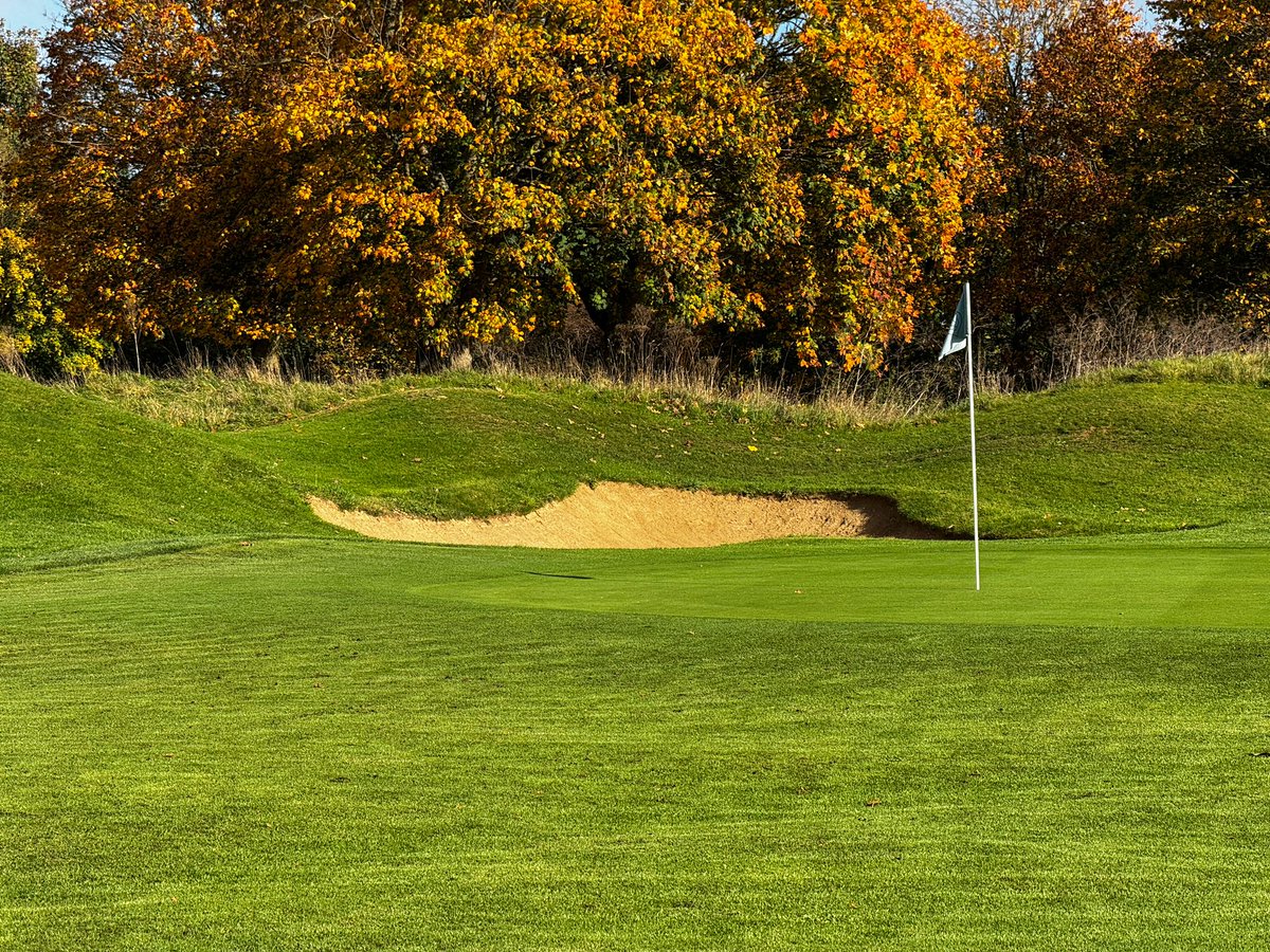 October roundup 🍂 
Another exceptionally wet month, but Rob &amp; the team have had their work cut out preparing the course with leaves dropping in their droves.  The next few weeks will all be about the big tidy up before we get stuck into some exciting winter projects.
