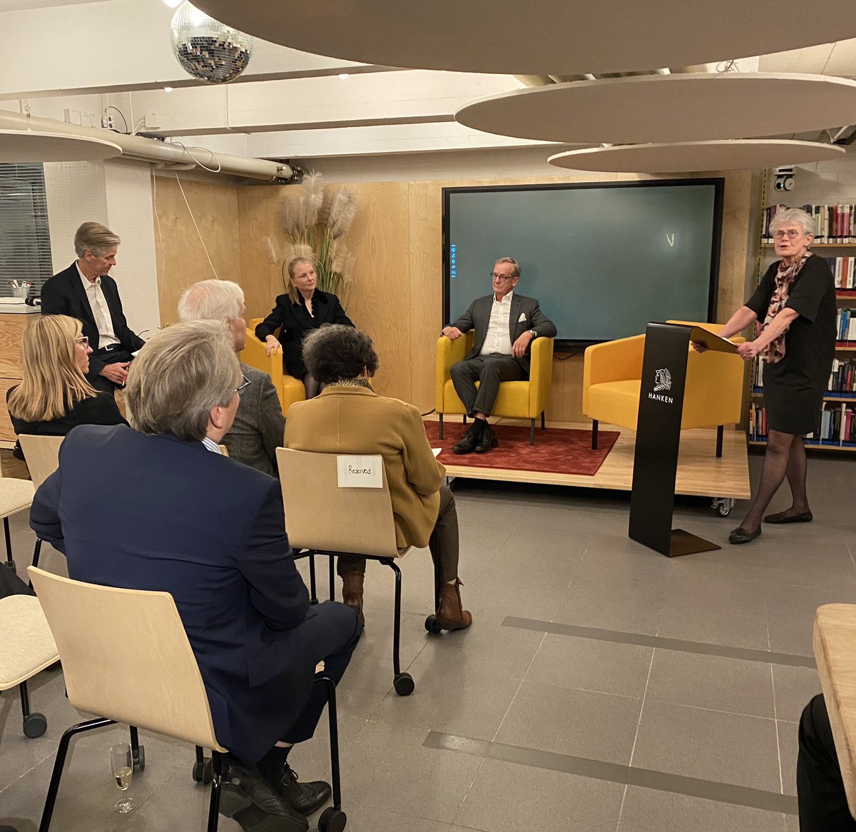 The Conferment of doctoral degrees is now just around the corner! Today our Honorary Doctors gave a presentation and tomorrow is the conferment ceremony.