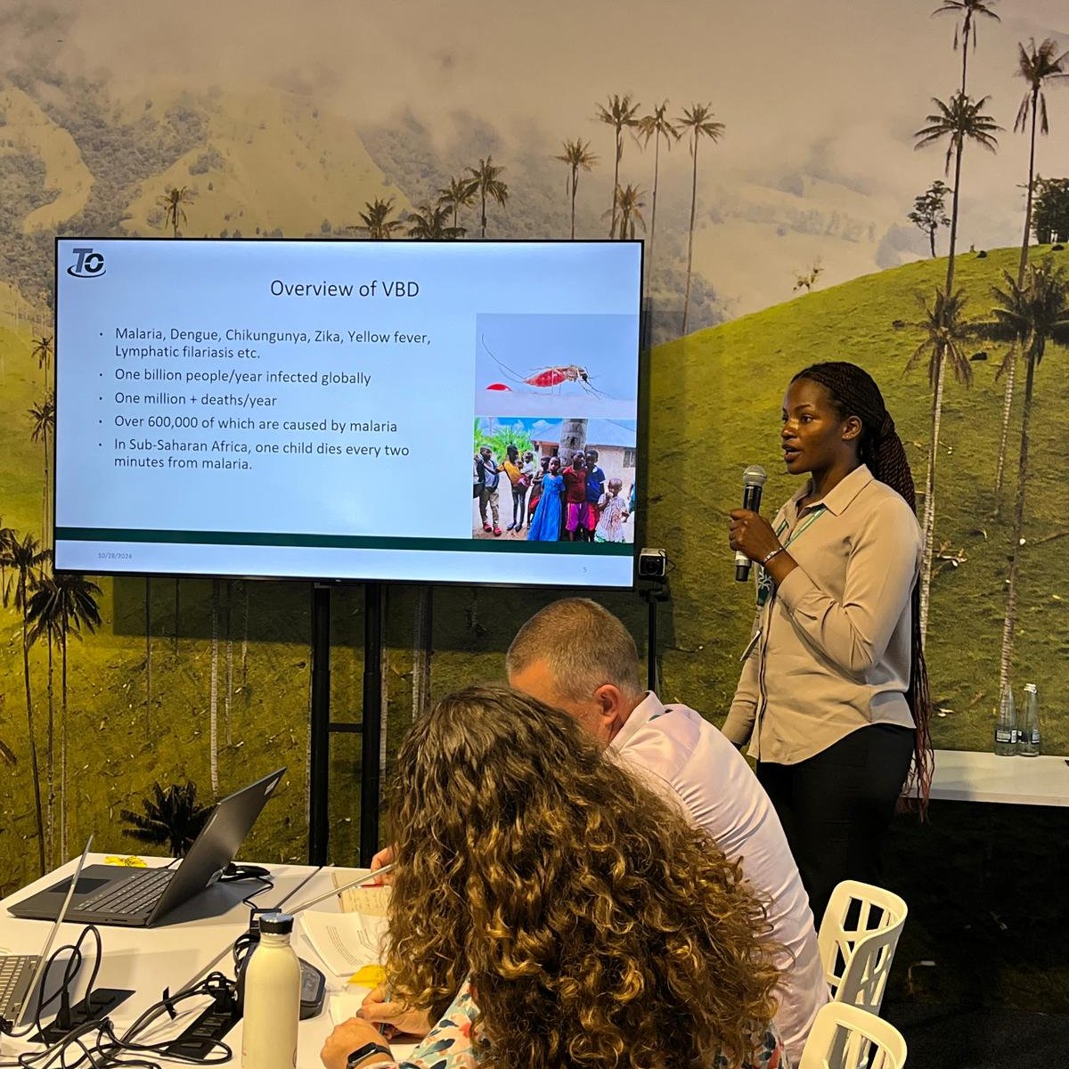 Outreach Network for Gene Drive Research (@genedrivenet) on Twitter photo This week at #COP16Colombia, experts from <a href="/ifakarahealth/">Ifakara Health Institute</a> <a href="/rewild/">Re:wild</a> @NoExtinctions & Instituto Tecnológico Vale discussed how innovative approaches could be leveraged to address the impact of #VBDs on #biodiversity and #health.
Felista Tarimo, <a href="/TFelistas_/">Felistas T</a> <a href="/transm0/">transmissionzero</a> shares insights This week at #COP16Colombia, experts from <a href="/ifakarahealth/">Ifakara Health Institute</a> <a href="/rewild/">Re:wild</a> @NoExtinctions & Instituto Tecnológico Vale discussed how innovative approaches could be leveraged to address the impact of #VBDs on #biodiversity and #health.
Felista Tarimo, <a href="/TFelistas_/">Felistas T</a> <a href="/transm0/">transmissionzero</a> shares insights