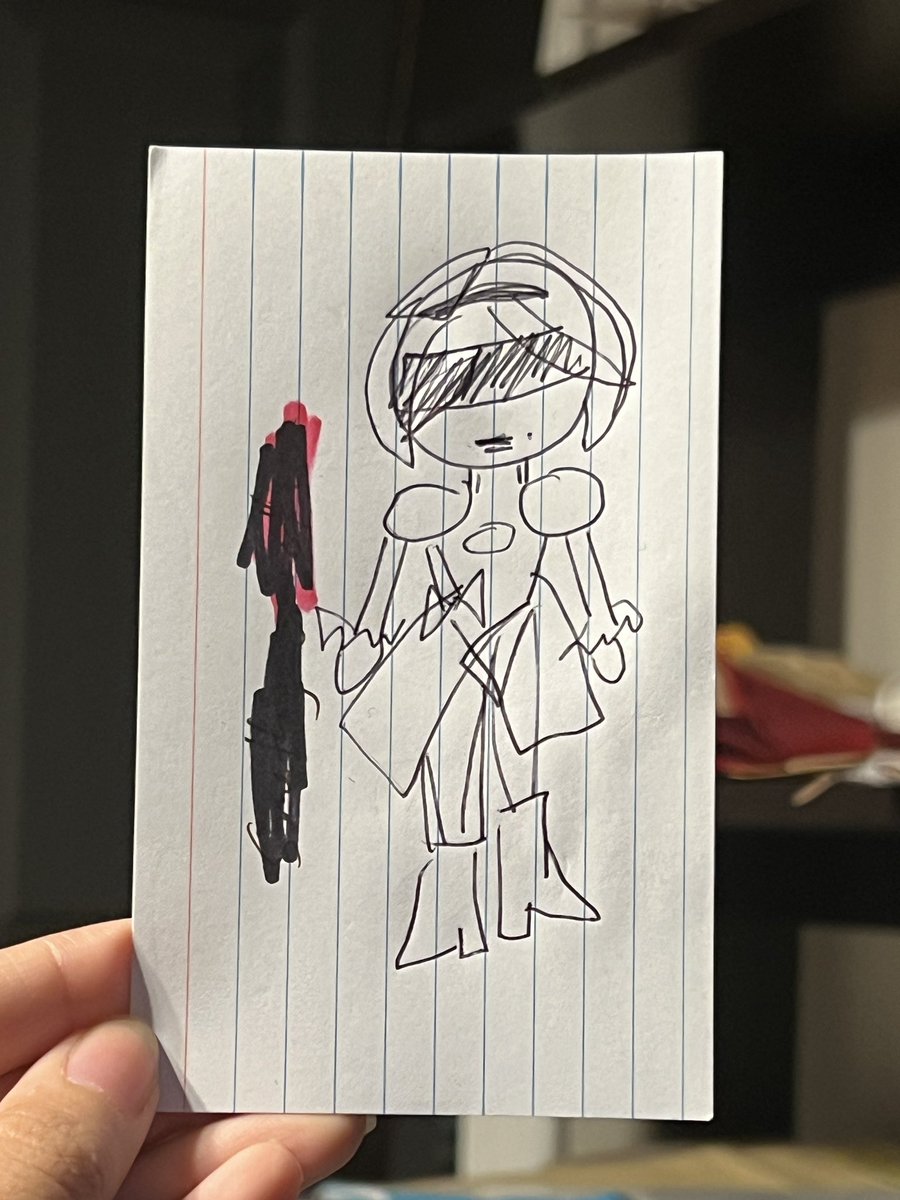 tipsy_scales's tweet image. Before I make a doll, I sketch out the shapes to imagine how the character will look in my style. It’s a little cursed, but it works 🤣
#dollmaking #feltdoll #2B