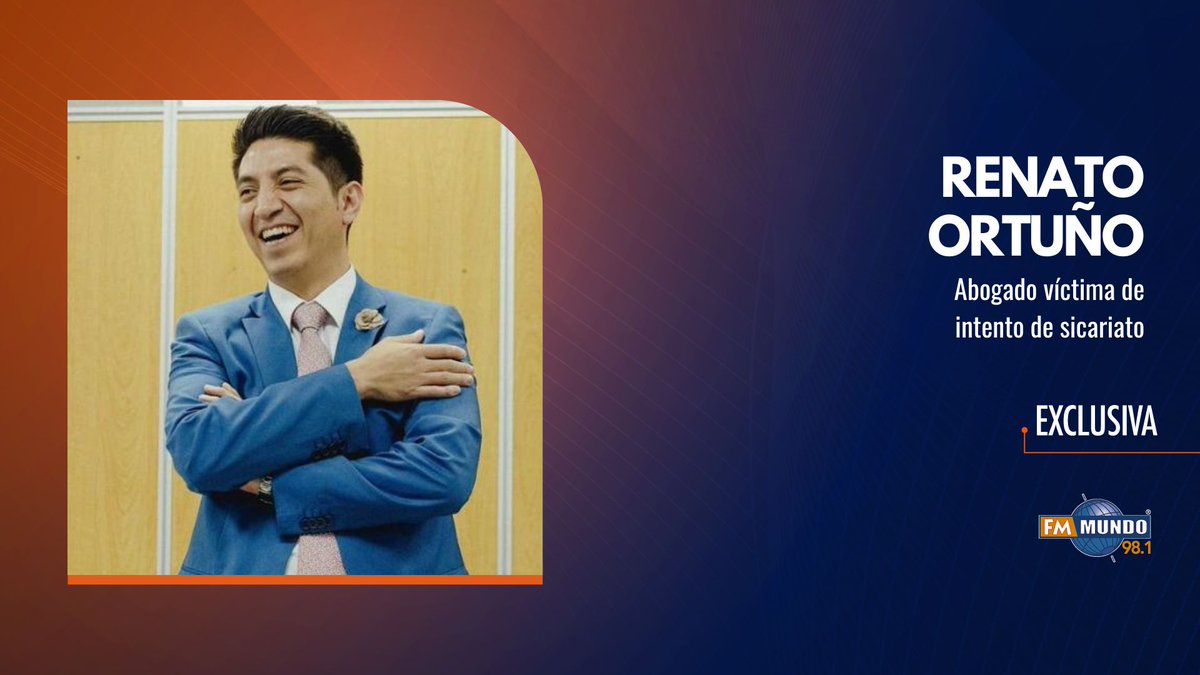 notimundoec's tweet photo. 📢 Estamos #AlAire en #NotiMundoALaCarta con Renato Ortuño, abogado víctima de intento de sicariato, conversando sobre su caso y las actuaciones de las autoridades.

🔗 https://t.co/ntd0WhoVVS https://t.co/qq017h33qF