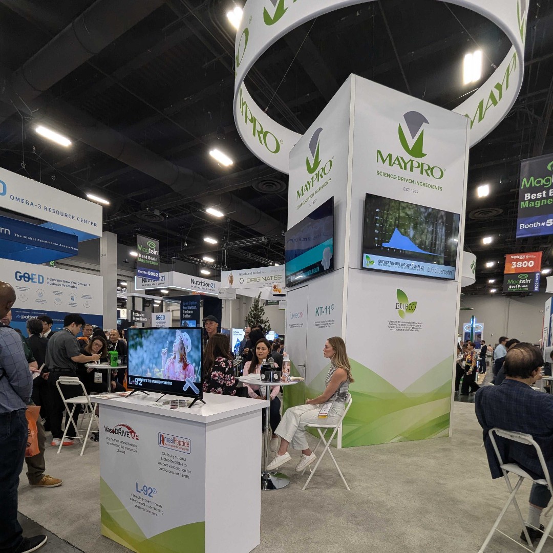 MayproGroup's tweet image. We're having a scary good time at SupplySide West! 

Visit us at booth #3755. Let's talk about your product development plans and ingredient needs for 2025. Our team of experts are here to assist you.

#maypro #supplysidewest #tradeshow #informa  #ingredients #nutraceuticals