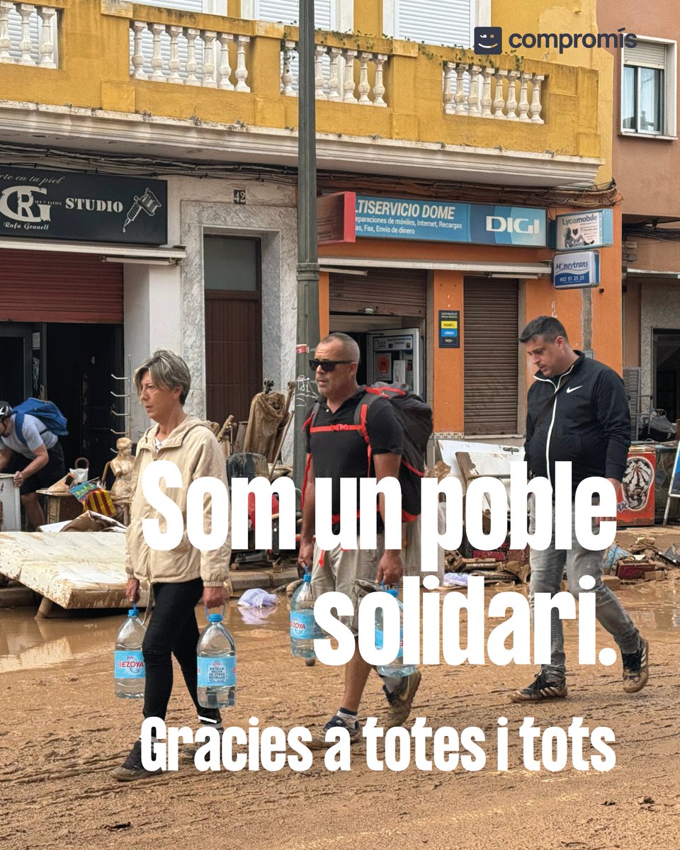 La solidaritat és la tendresa dels pobles.

Mil gràcies a totes i tots.