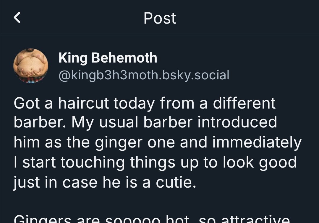 KingBehemoth1's tweet photo. More cross promo. No more pics will be posted here so either find my grommr or follow here. 

Mutuals as well, if you want to keep talking and follow me there dm me so we can keep chatting ❤️ https://t.co/WtN51DSRZr