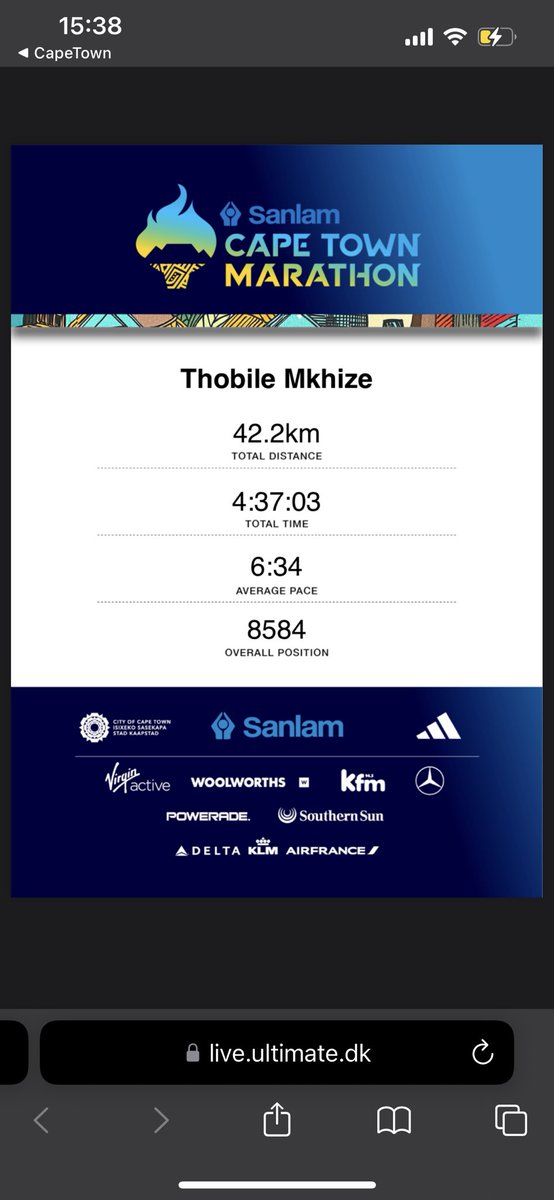 Lucratiamkhize's tweet image. OCTOBER Photos Dump 🏃🏿‍♀️
First time Marathoner ❤️🥺🎉🥳
#FetchYourBody2024 
#Ocsober
#TeamVitality 
#sanlamcapetownmarathon 
#Marathoner