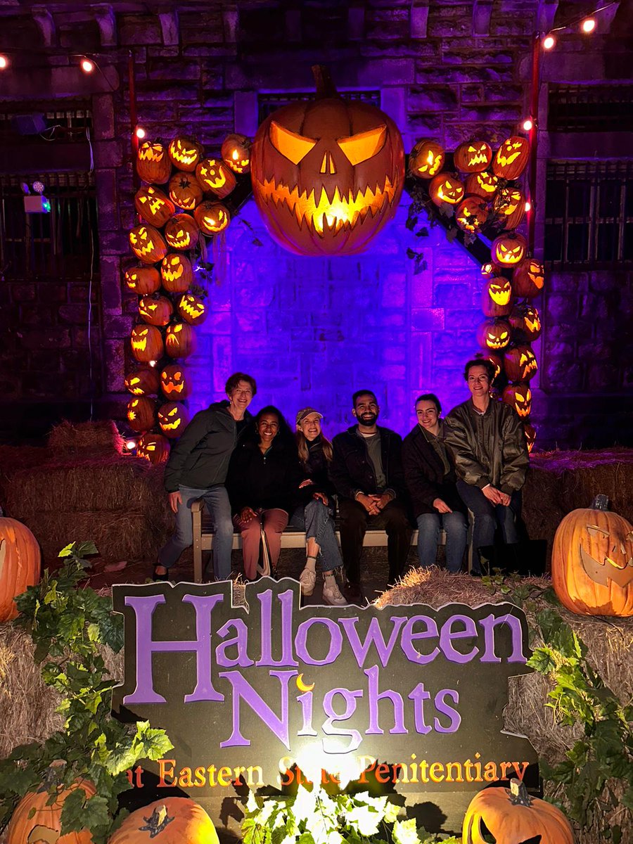 Who better to get spooked with than your NCSP fam?! Our October social at the historic Eastern State Penitentiary included haunted house scares and audio exhibits exploring criminal justice &amp; mass incarceration—some real horrors behind those bars! #HappyHalloween #LifeAtPenn