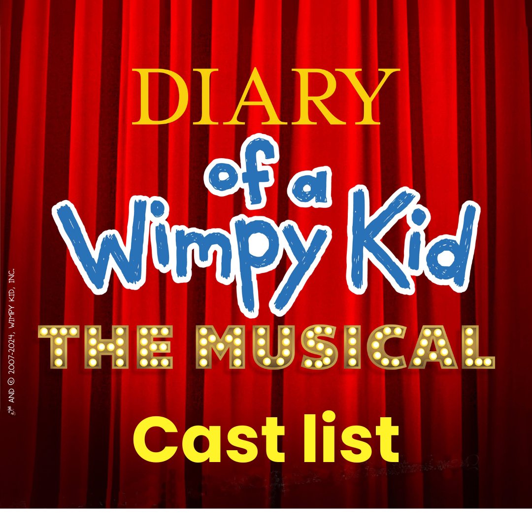 We have a Wimpy Kid cast! dmplayhouse.com/events/diary-o…