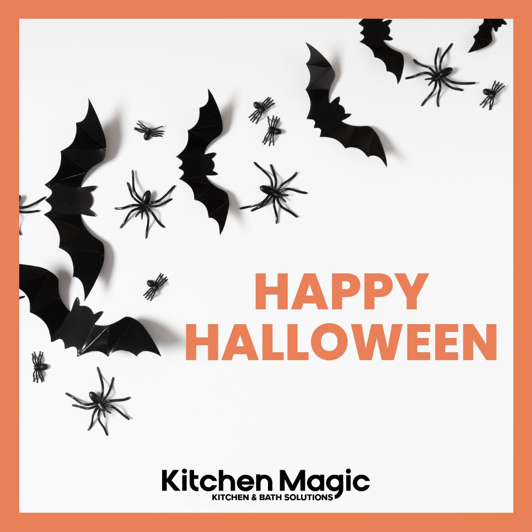Happy Halloweeeeeen from the teeeeeammm at Kitchen Magic! Trick or treat yourself to a spooktacular day filled with pumpkin spice and all things nice! From our Kitchen Magic family to yours, have a wickedly wonderful Halloween!🎃👻🕸️
#HappyHalloween #SpookySeason