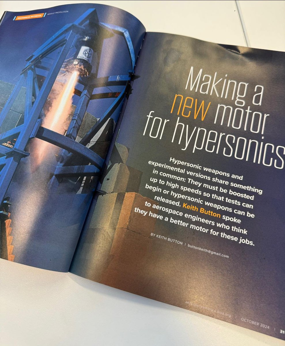 When your client <a href="/exquadrum/">Exquadrum</a> is the centerfold of <a href="/aiaa/">AIAA</a>'s <a href="/AeroAmMag/">Aerospace America</a>, we at <a href="/VelocityGovern1/">Velocity Government Relations</a> tend to geek out a bit.
