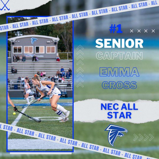 Congratulations to our All Stars! Caroline Horn - NEC ALL CONFERENCE! Grace McLaughlin and Emma Cross NEC All- Stars!