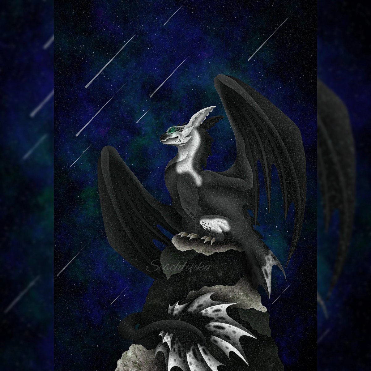 Seschlinka's tweet photo. Perseid rain ☄️ ArtTrade (OC belong someshadeofjade on Instagram)
.
.
#art #artdigital #digitalart #digitalartwork #digitaldrawing #ibispaint #httyd #httydoc #httydocart #httydart #howtotrainyourdragon #howtotrainyourdragonart #howtotrainyourdragonhiddenworld #httyd1 #httyd3 https://t.co/C11q6mjNZM