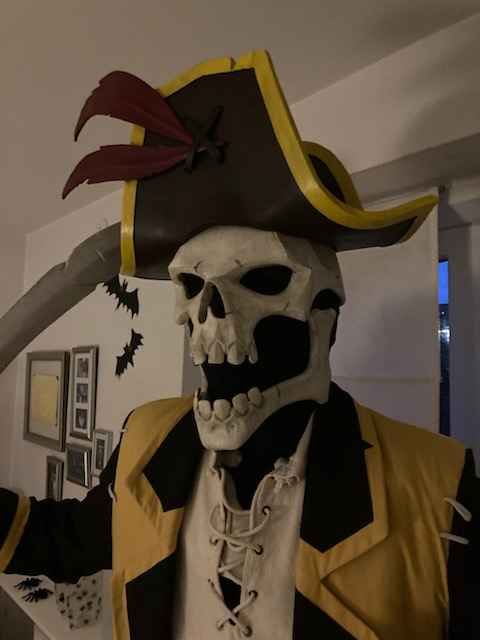 Captain_Rusz's tweet photo. My halloween costume for this year!☠️

@SeaOfThieves #BeMorePirate https://t.co/tCjUUi2oun