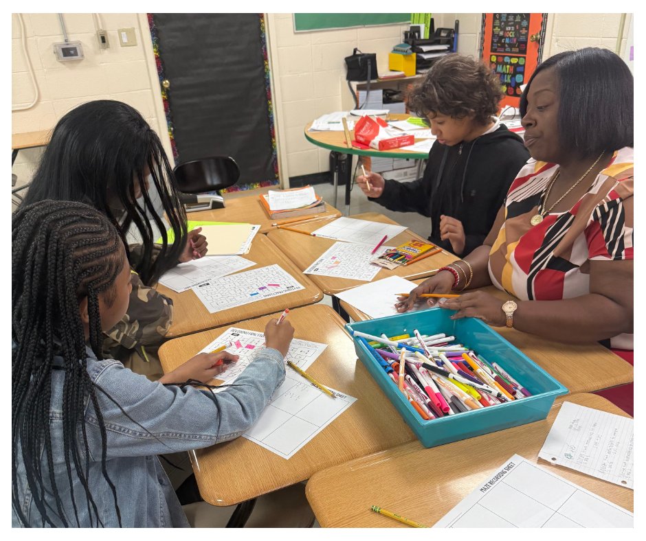 PikeSouth's tweet image. Students in Ms. Brittany Martin&apos;s class enjoyed a Divide with Fractions Maze, applying the KEEP, CHANGE, FLIP strategy while collaborating and having fun with math! #MathMagic #FractionFun edl.io/n1988825