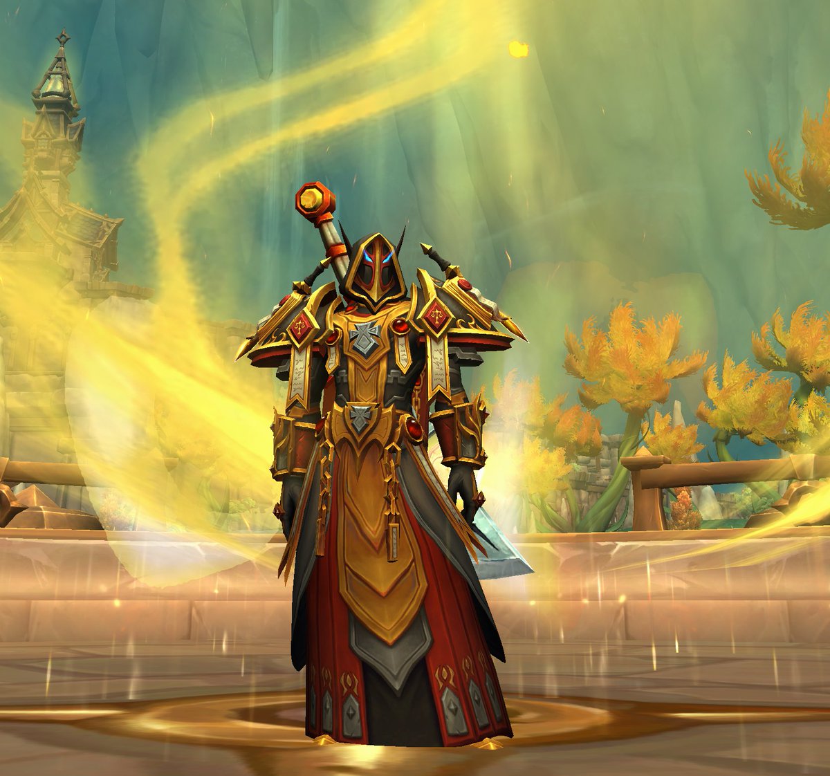 Wise_Jones's tweet photo. "I have been baptized in the Sacred Flame" - Lamplighter Wise #worldofwarcraft #secretfire Servant of the Secret Fire https://t.co/wTuAkiJkVW