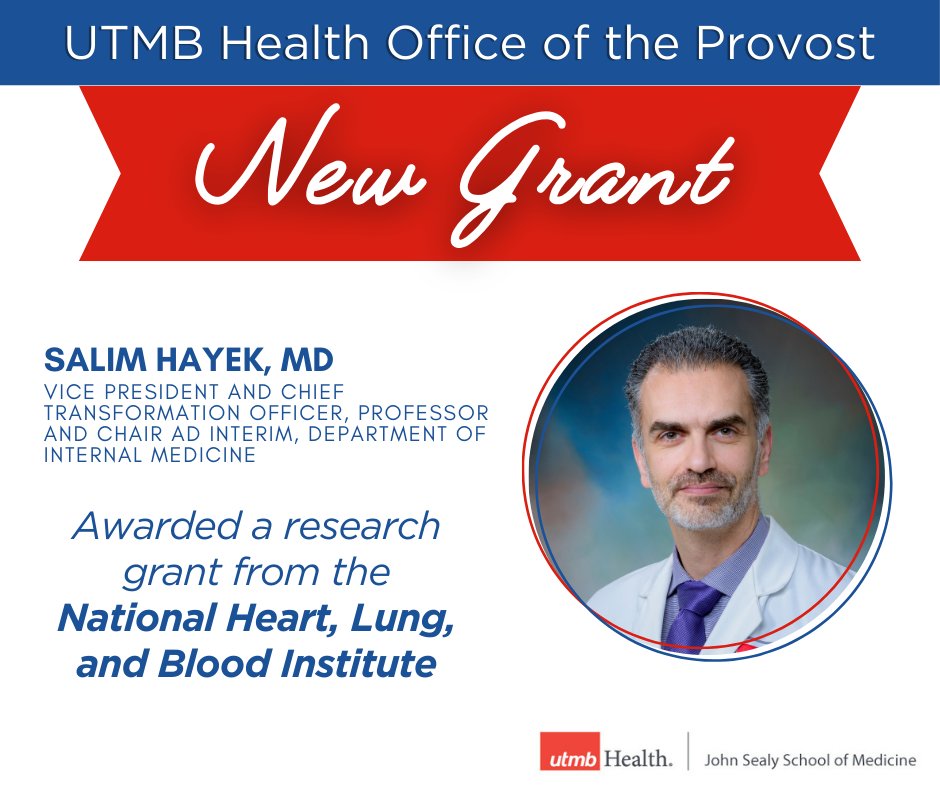 UTMB Provost's Office tweet media