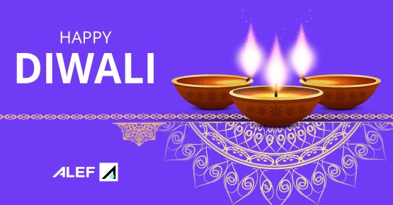 Happy #Diwali! From the entire Alef family, we wish you a joyous and prosperous Diwali. May the festival of lights fill your life with happiness, peace, and prosperity.

#FestivalOfLights #HappyDiwali #Alef