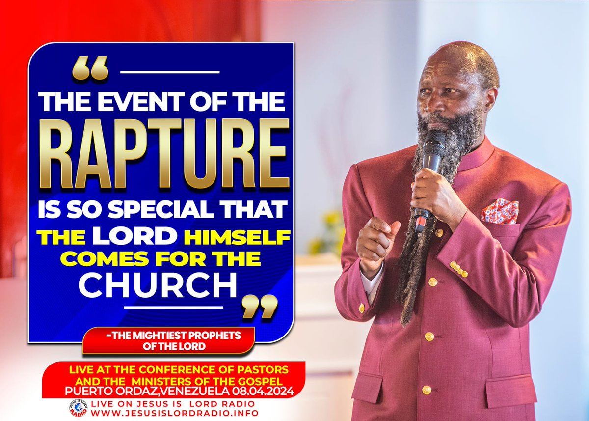 There has been a constant conversation about the Glorious Coming of the MESSIAH and that is because the LORD is serious about that event taking place!!!

#CataniaMegaWord