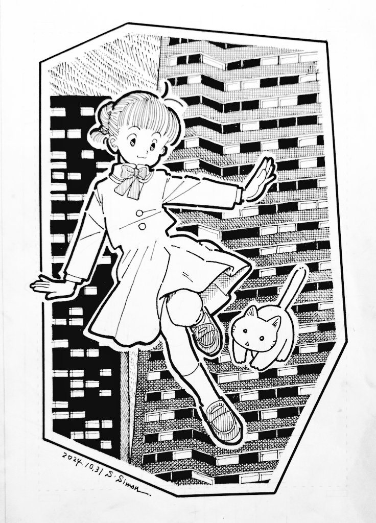 おはようございます☀朝の再掲のお時間です。
Day31 LANDMARK
#inktober #inktober2024
#kuretake_inktober
インクトーバー、また来年!
とりあえず本日も良い1日を!