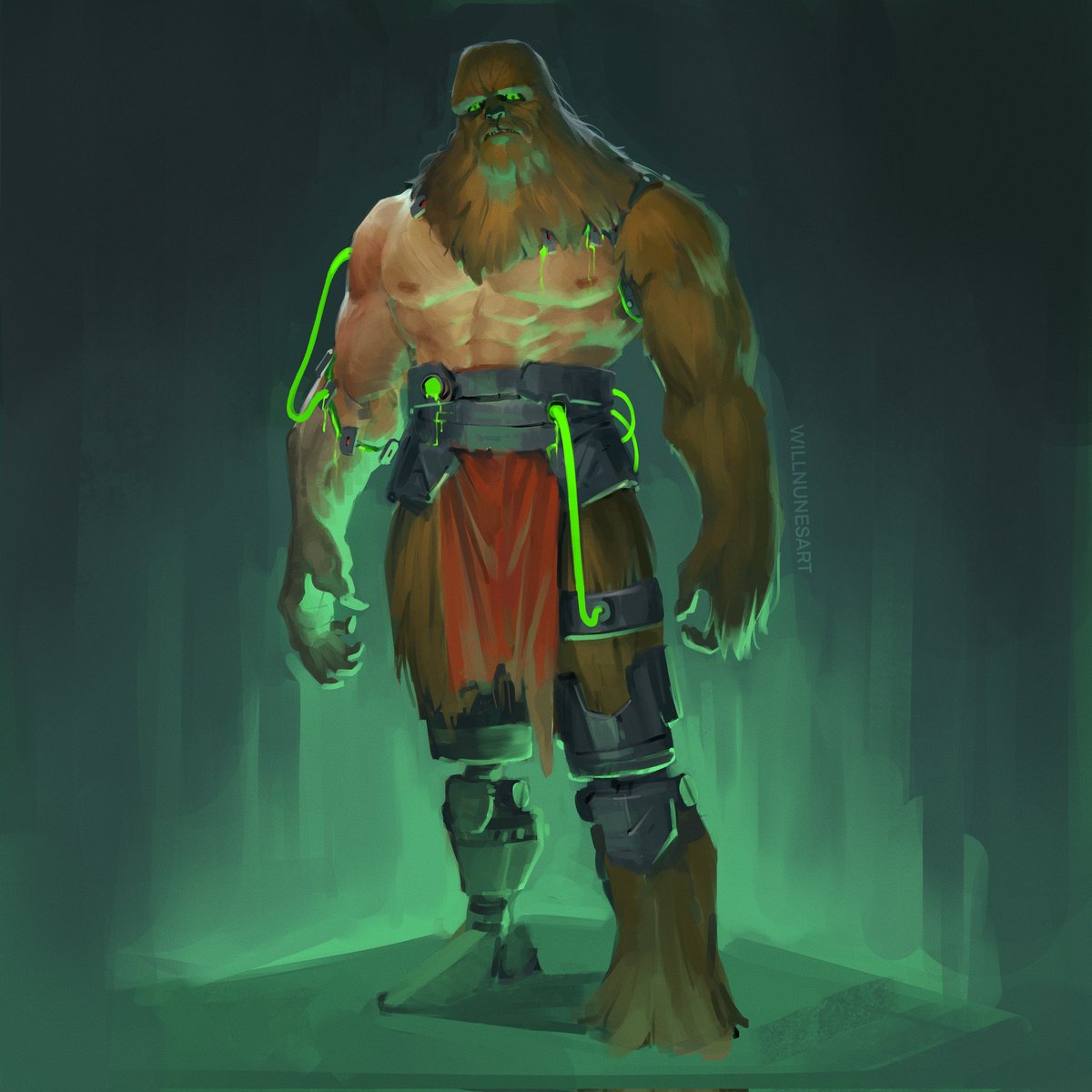Happy Halloween! This month's Character Poll winner is: Frankenstein's Wookiee!