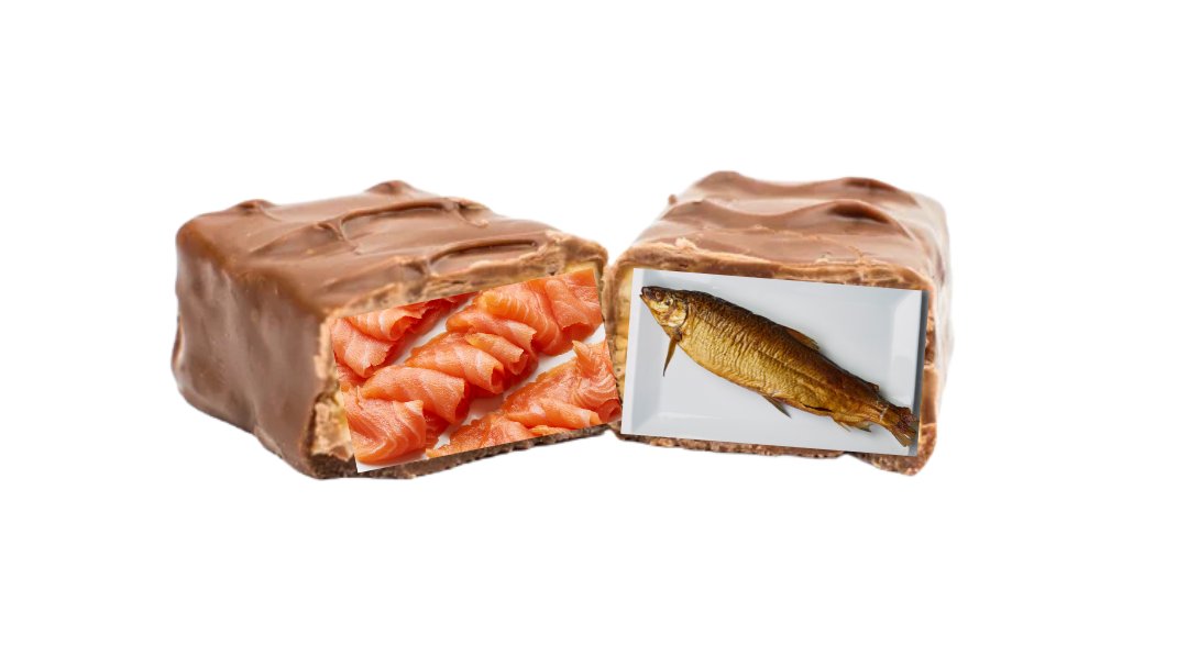 Remember to check your kids’ Halloween candy today.  

My daughter just found Acme Smoked Fish inside of her snickers.