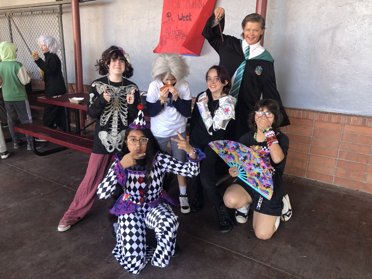 You have to LOVE Halloween at Middle School!