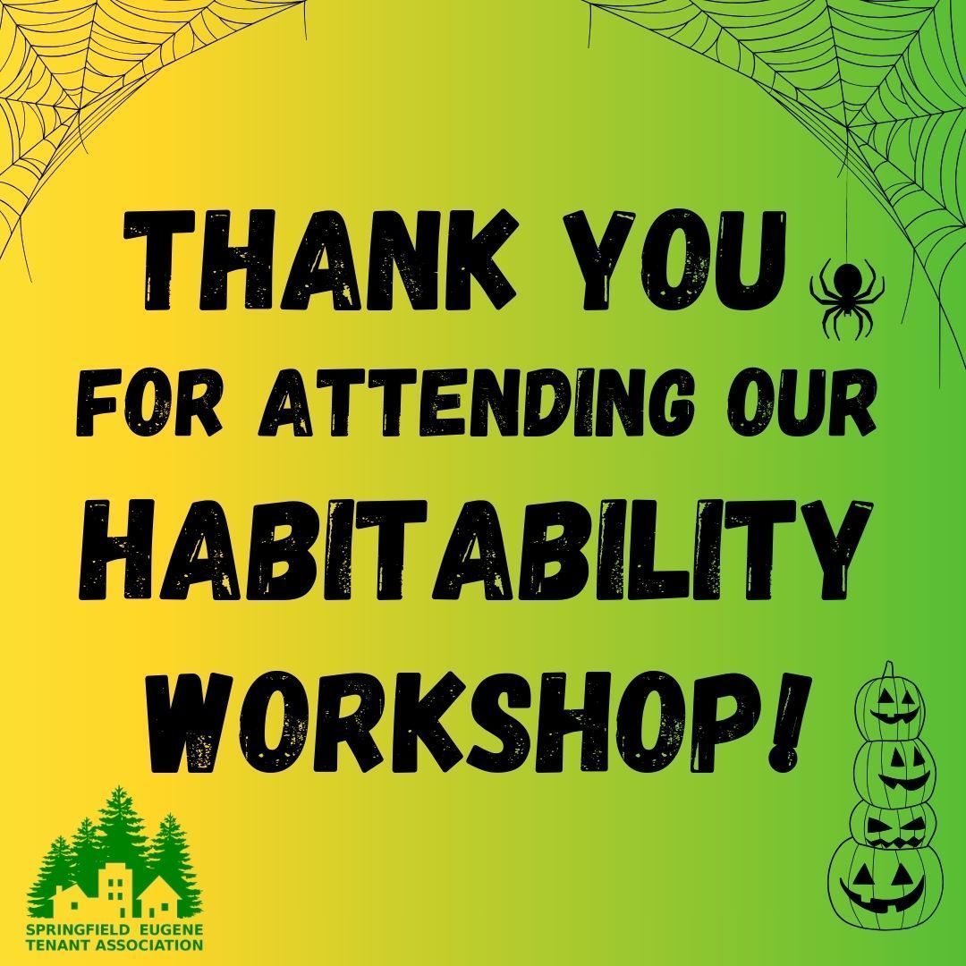 Springfield Eugene Tenant Association tweet media