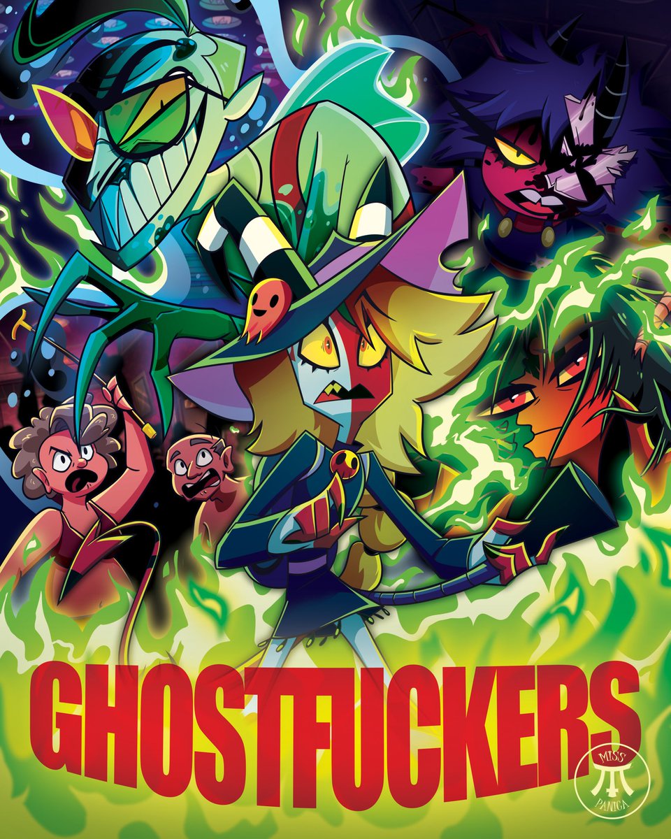 it’s GhostFuckers time!!😈❤️‍🔥❤️‍🔥
Happy Halloween!💚
#HelluvaBoss
