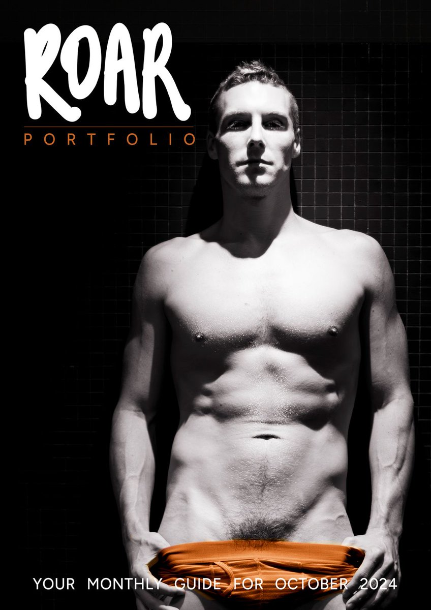 Happy Hallowe'en! Subscribers to ROAR Portfolio, check your downloads for a treat!  ROAR Portfolio is our diary &amp; sketchbook and your backstage pass to changing how we look at men. Get great images, films &amp; in-depth articles every month. Click link in profile for 25% off today!