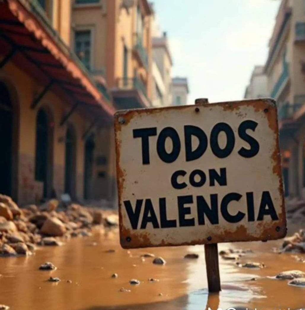Mucho fuerza para toda #Valencia por todo lo ocasionado por #LaDana.