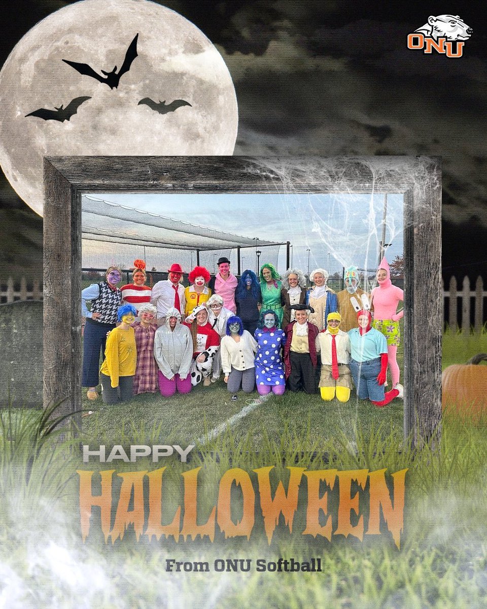 ONUSoftball's tweet image. 👻🎃HAPPY HALLOWEEN from ONU Softball!! We take Halloween pretty seriously around here 🎃👻